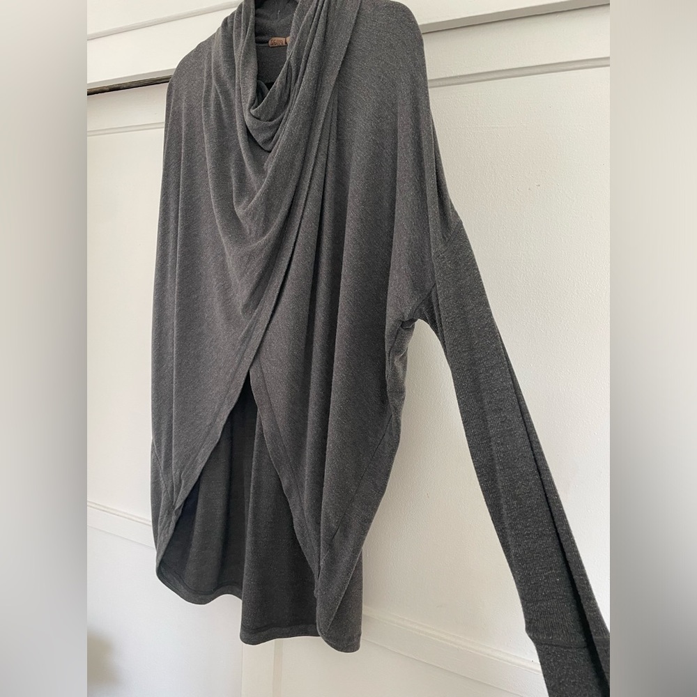 Zella Crossed Yoga Sweater